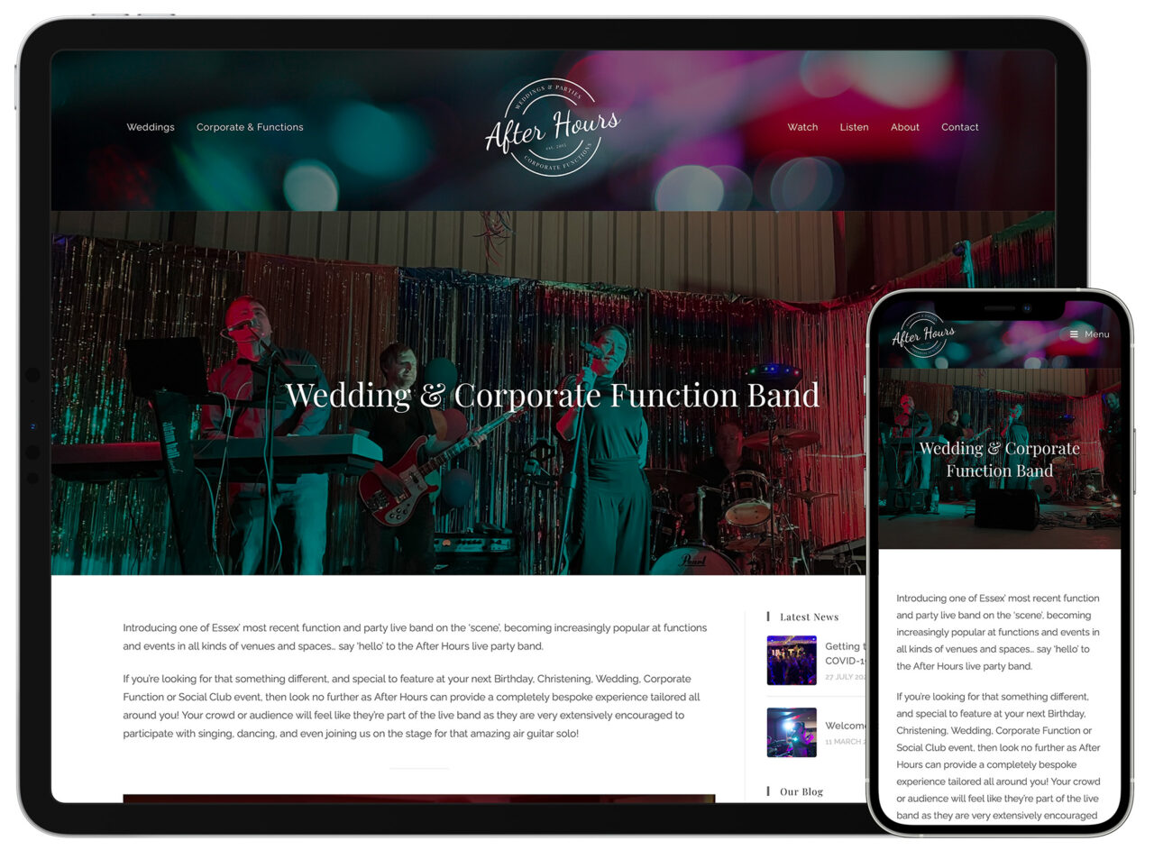 Client Mockups - After Hours