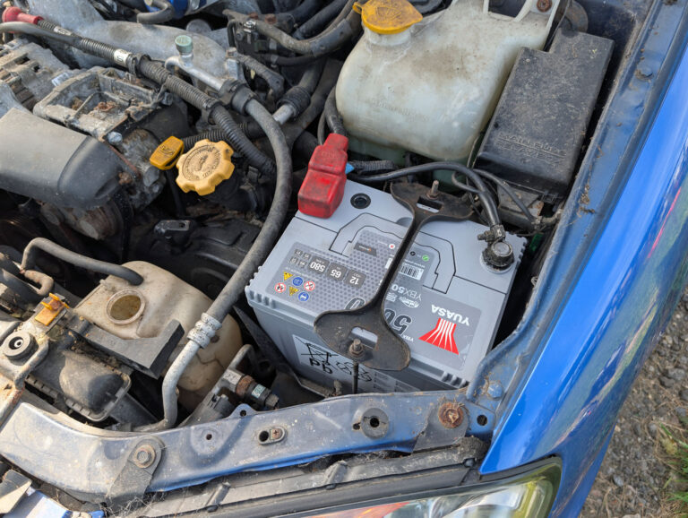 Read more about the article One step further… finally able to start under her own power!